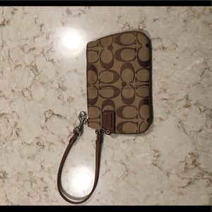 Coach wristlet